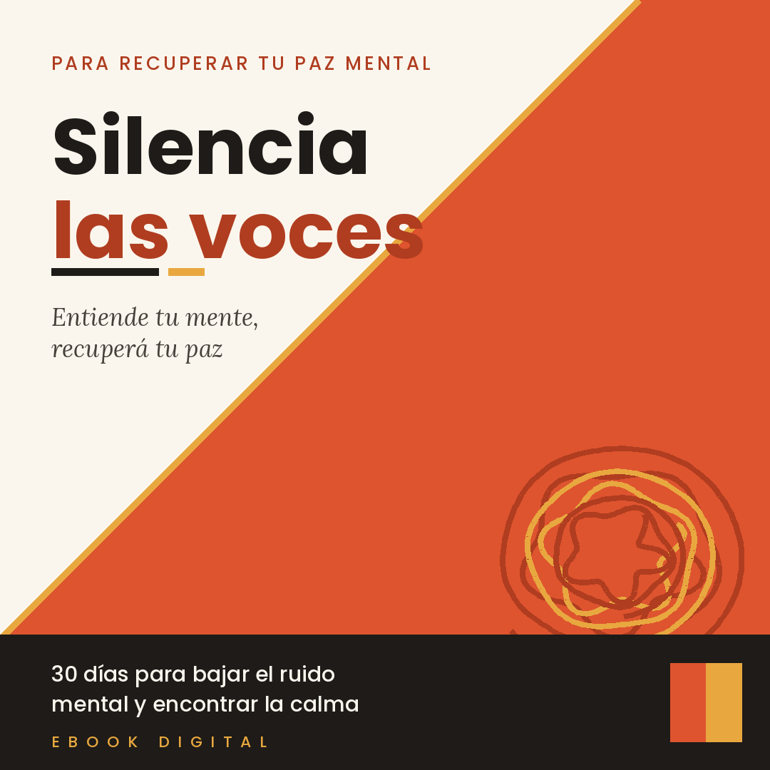 SILENCIA LAS VOCES — Detené el ruido en tu cabeza en solo 30 días